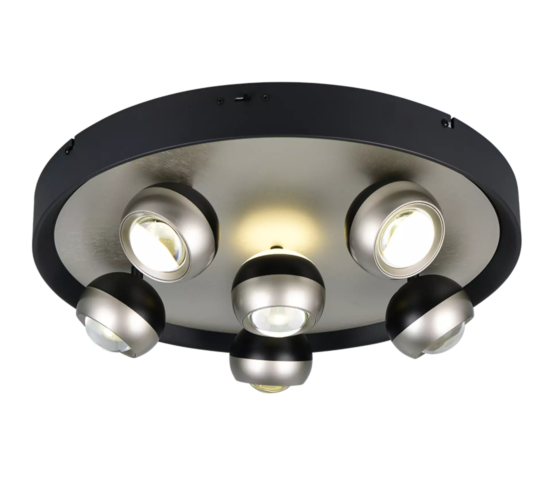 Deckenleuchte Orbit - SELECT Trio Leuchten Metall 50 x 14 x 50 cm