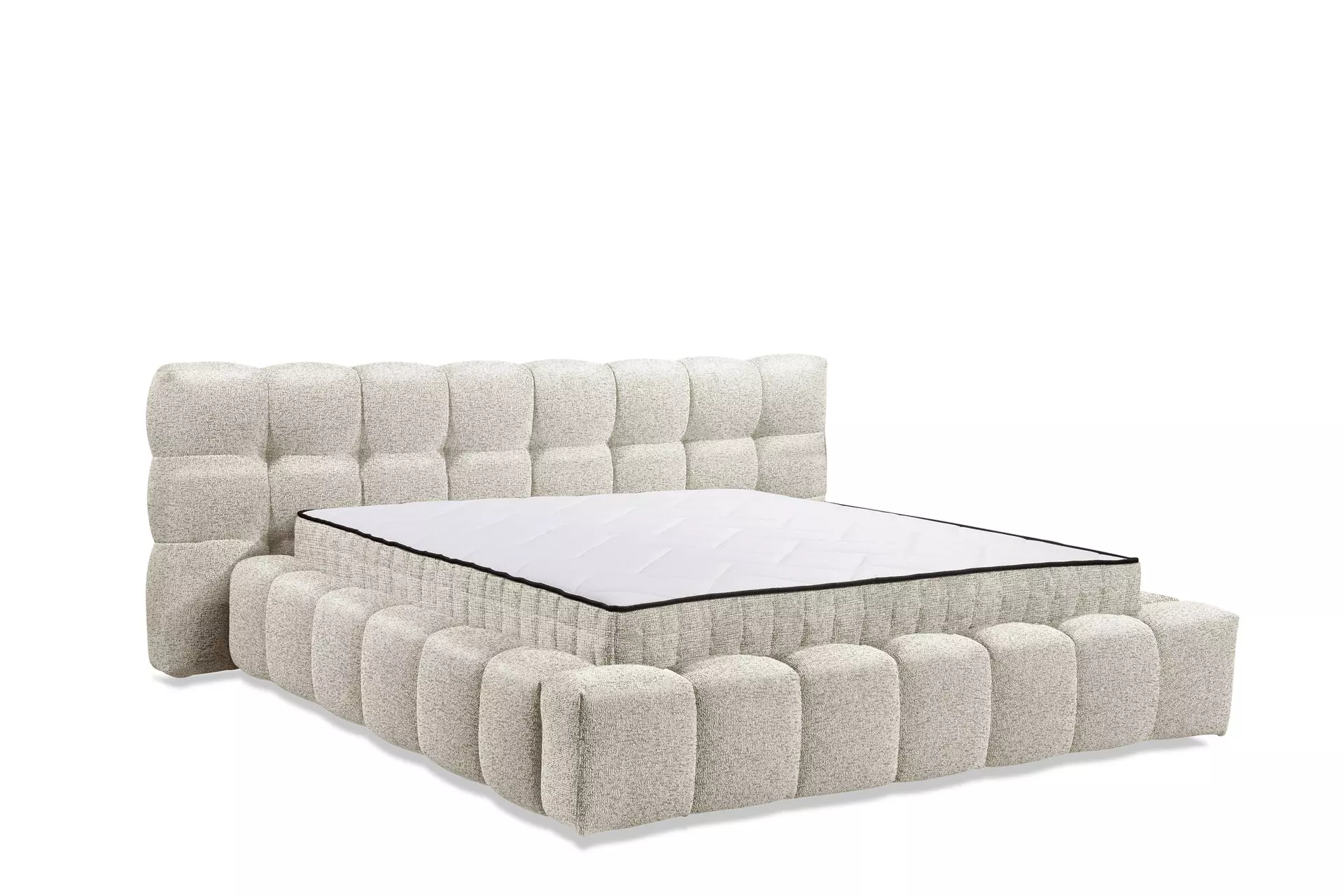 Polsterbett HOPS ED-Lifestyle Textil 245 x 103 x 260 cm