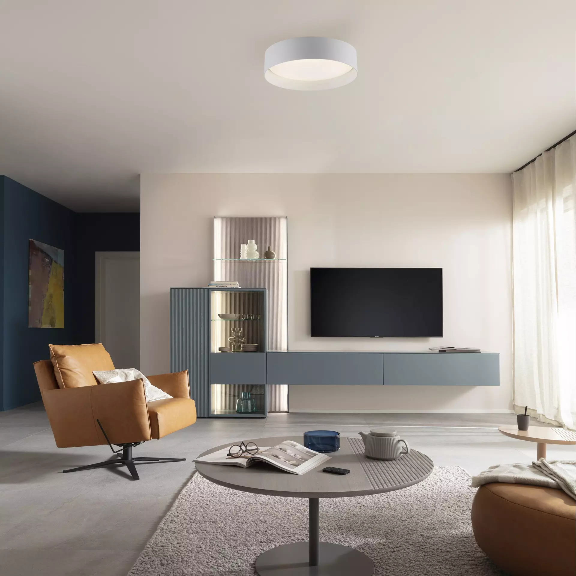 Deckenleuchte SW TAVOLI SCHÖNER WOHNEN-Kollektion Metall 28 x 7 x 28 cm