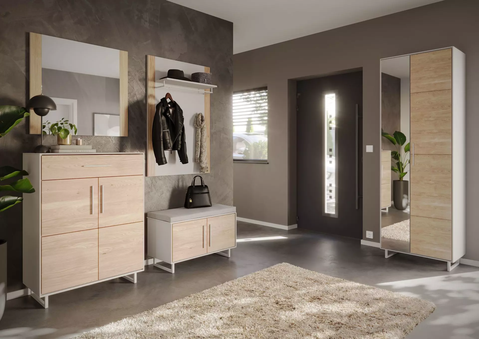 Schuhschrank KAI Elfo-Möbel Holzwerkstoff 40 x 100 x 82 cm