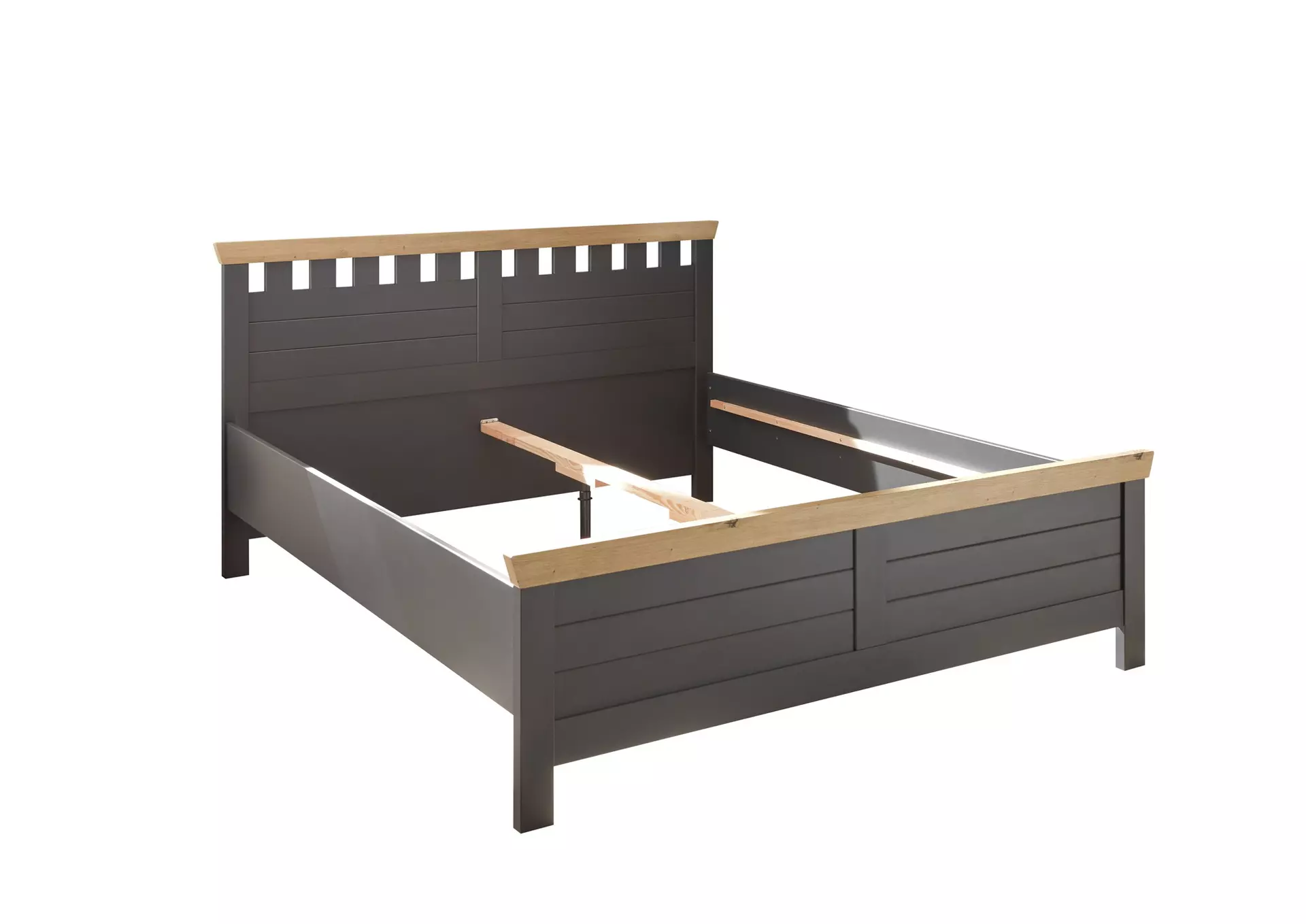 Bett BERN LIV'IN Holzwerkstoff 191 x 107 x 207 cm