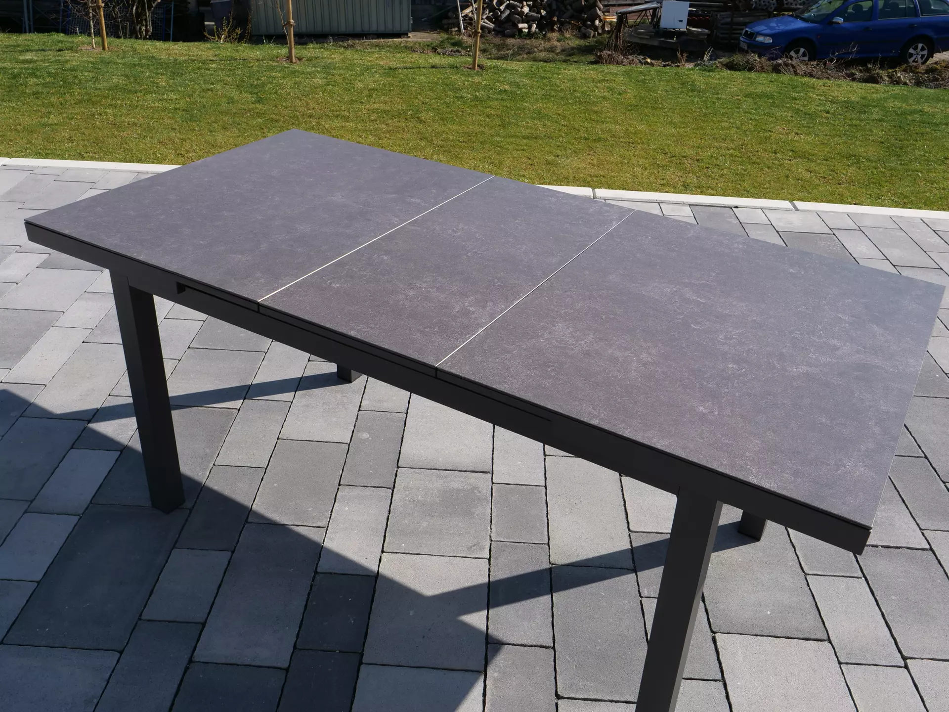 Gartentisch Bamberg Outdoor Keramik 90 x 76 x 140 cm