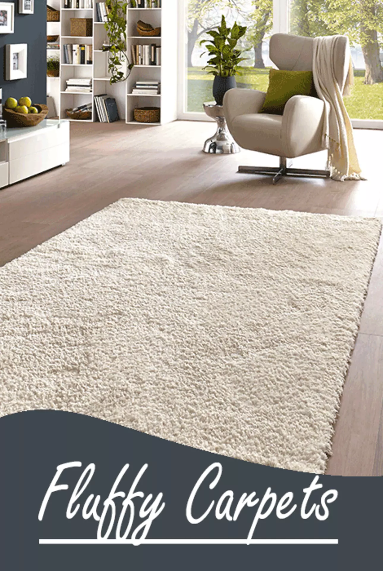 Wohntrend Fluffy Carpets - jetzt den Trend Hochflorteppiche entdecken