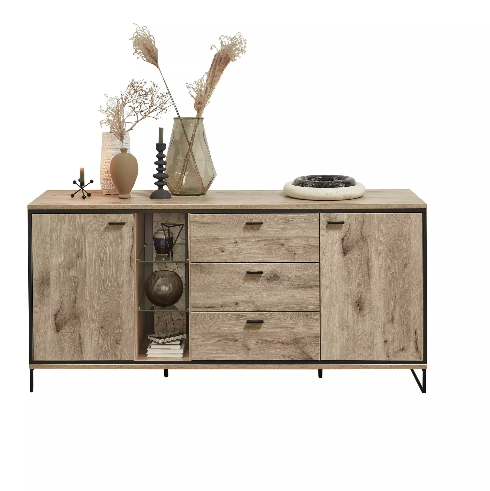 Sideboard RUBEN Wohn-Concept Holzwerkstoff 49 x 86 x 180 cm