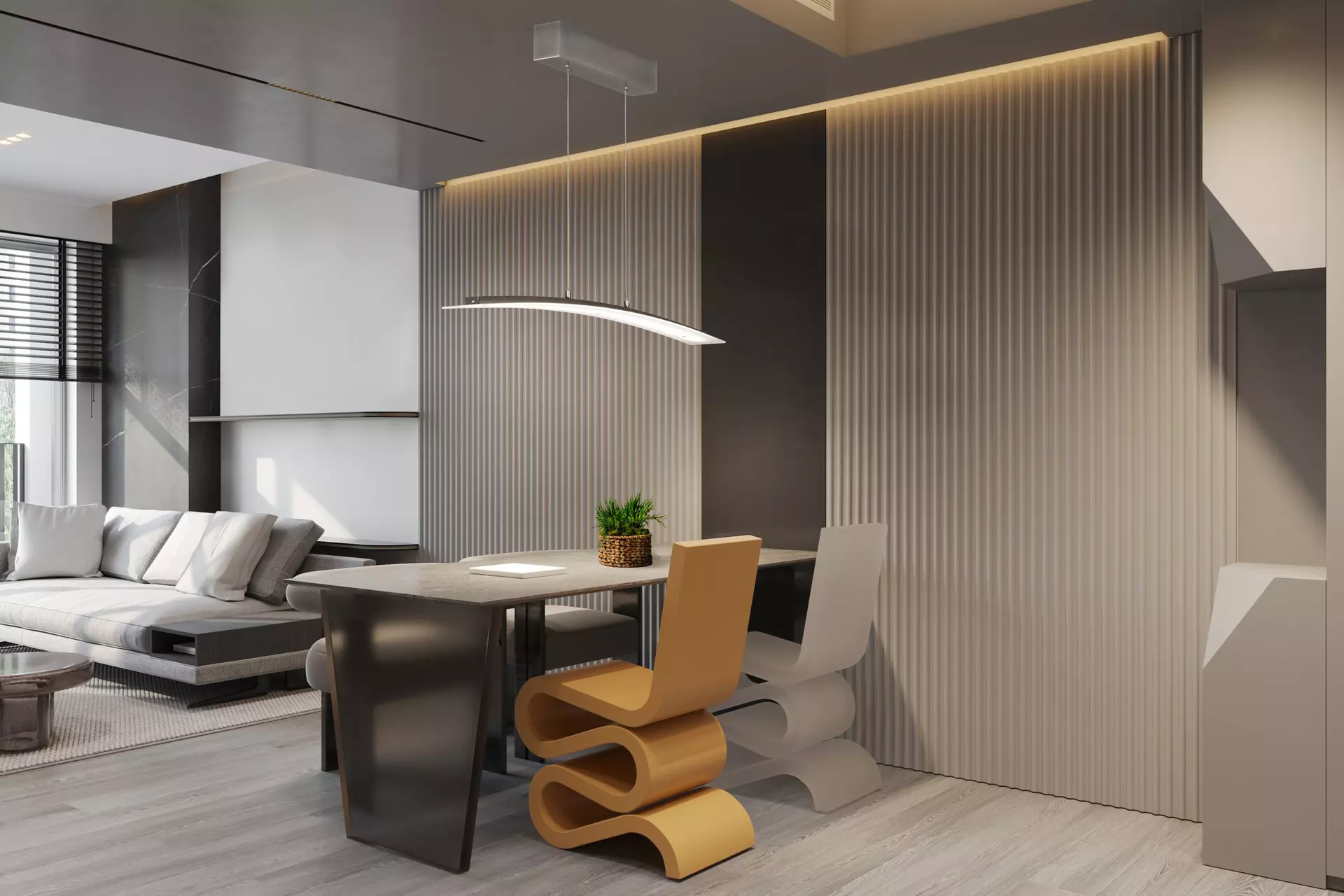 Hängeleuchte Mavero Fischer-Honsel Metall 9 x 90 cm