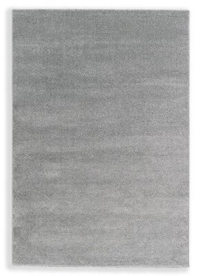 Bild von Maschinenwebteppich ca. 130 x 67 cm silber