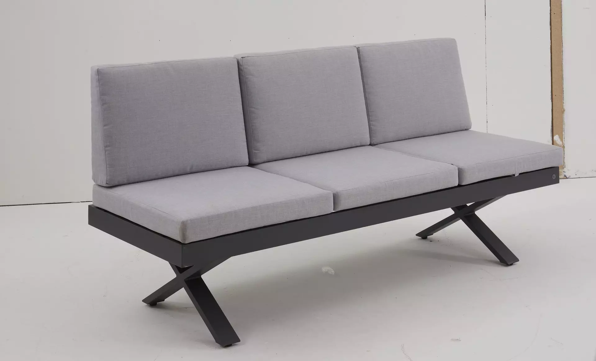Loungesofa - RIEKE III Outdoor Textil 88 x 72 x 198 cm