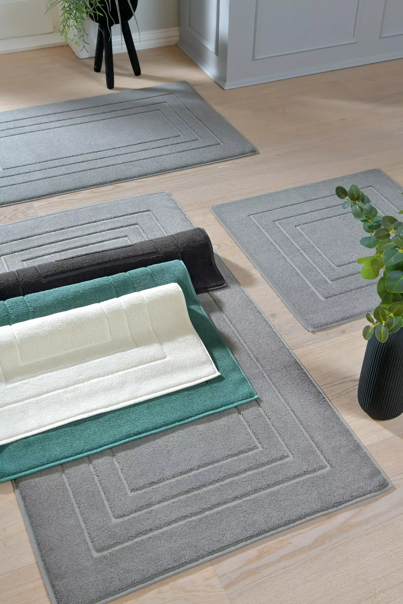 Badteppich Fenro MONDO Textil 60 x 4 x 60 cm