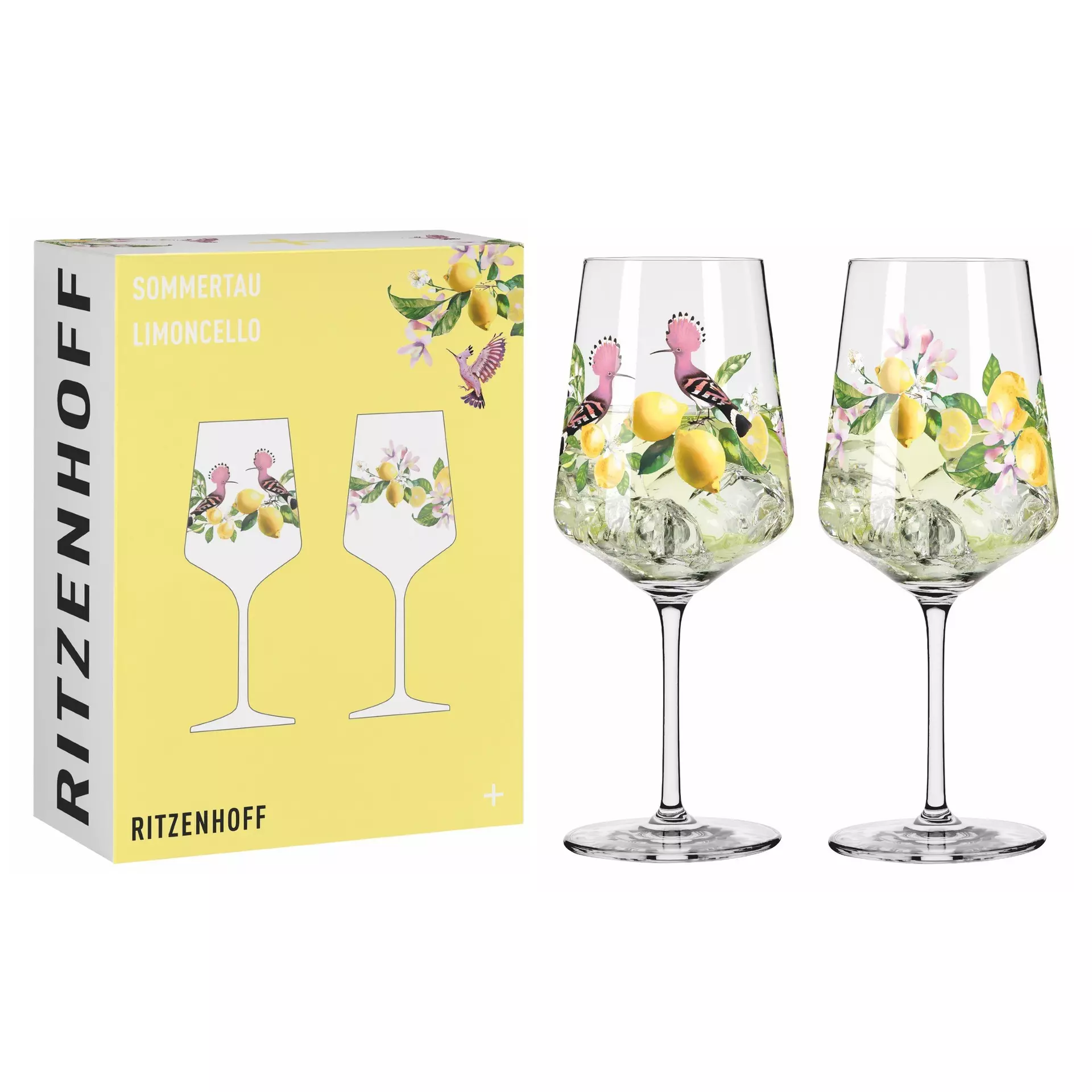 Aperitifglas PROM Sommertau Limoncello 2er-Set Ritzenhoff Glas 