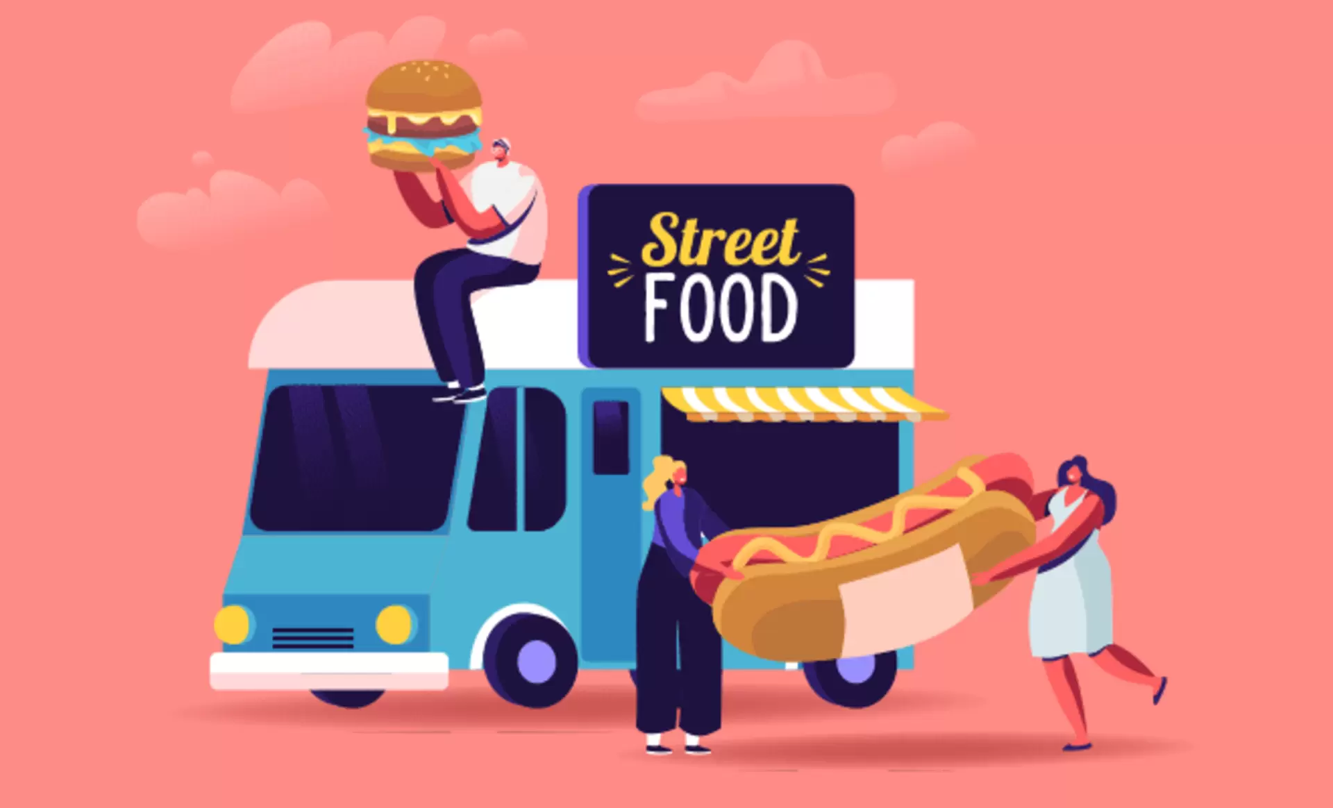 Streetfood-FEstival am Veranstaltungswochenende in Senden