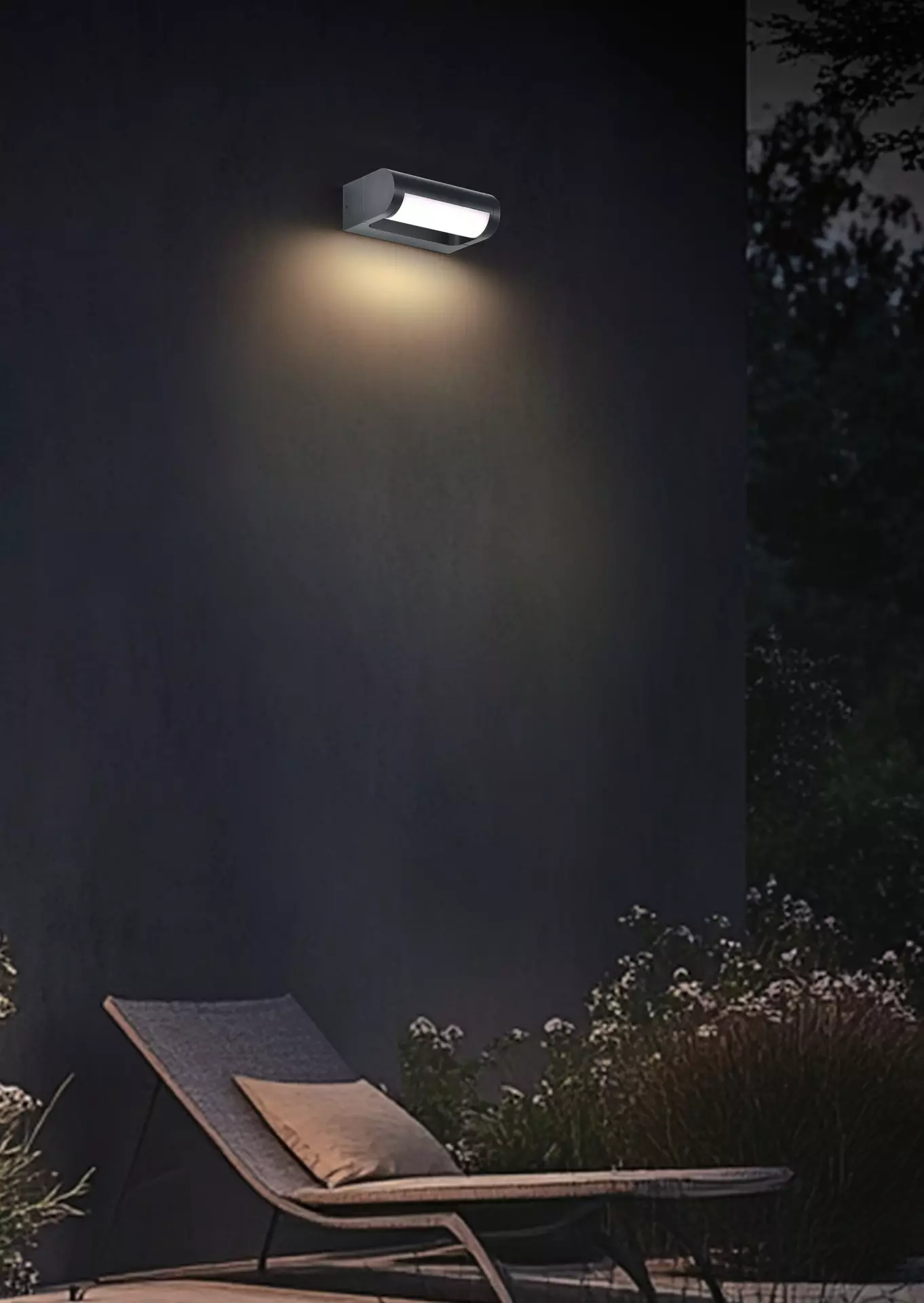 Wand-Aussenleuchte 9052 CMD Metall 