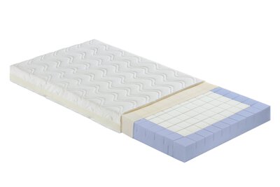 Bild von Matratze Textil PAIDI weiß