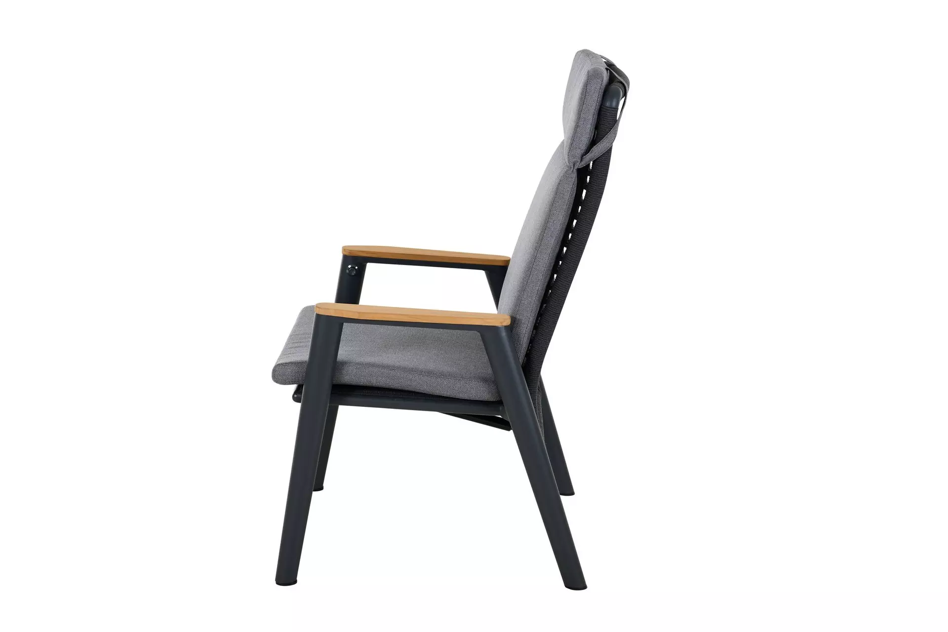 Gartensessel CORTINA Outdoor Textil 76 x 108 x 60 cm