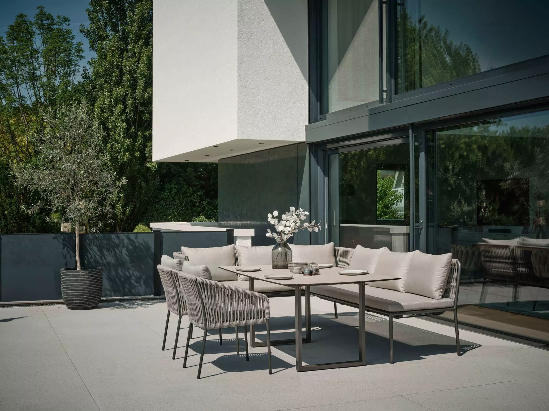 Gartenstuhl MARLA Stern Garten- und Freizeitmöbel Textil 63 x 88 x 128 cm