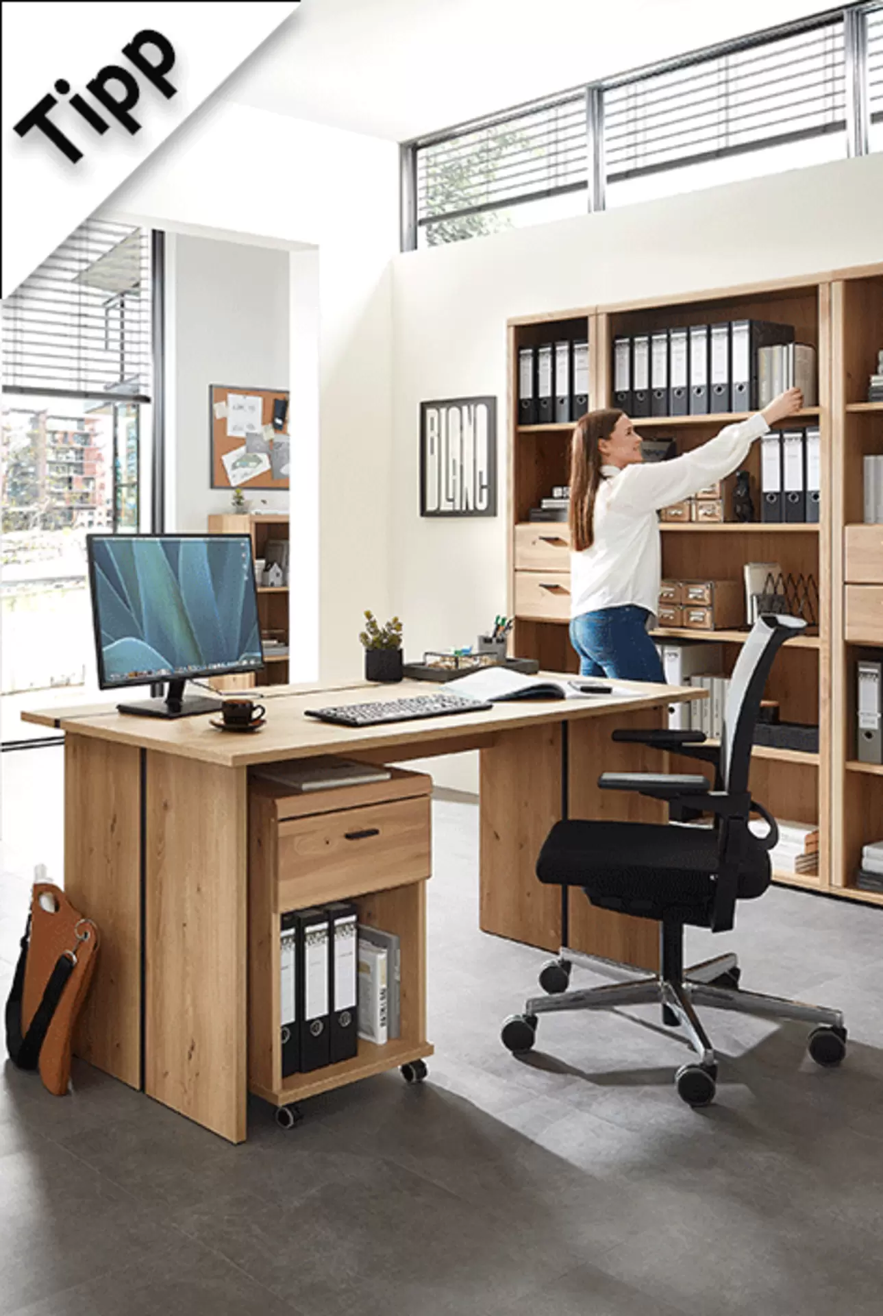 Ordnung im Arbeitszimmer: Stauraum clever planen für mehr Struktur und Fokus. Jetzt inspirieren lassen!