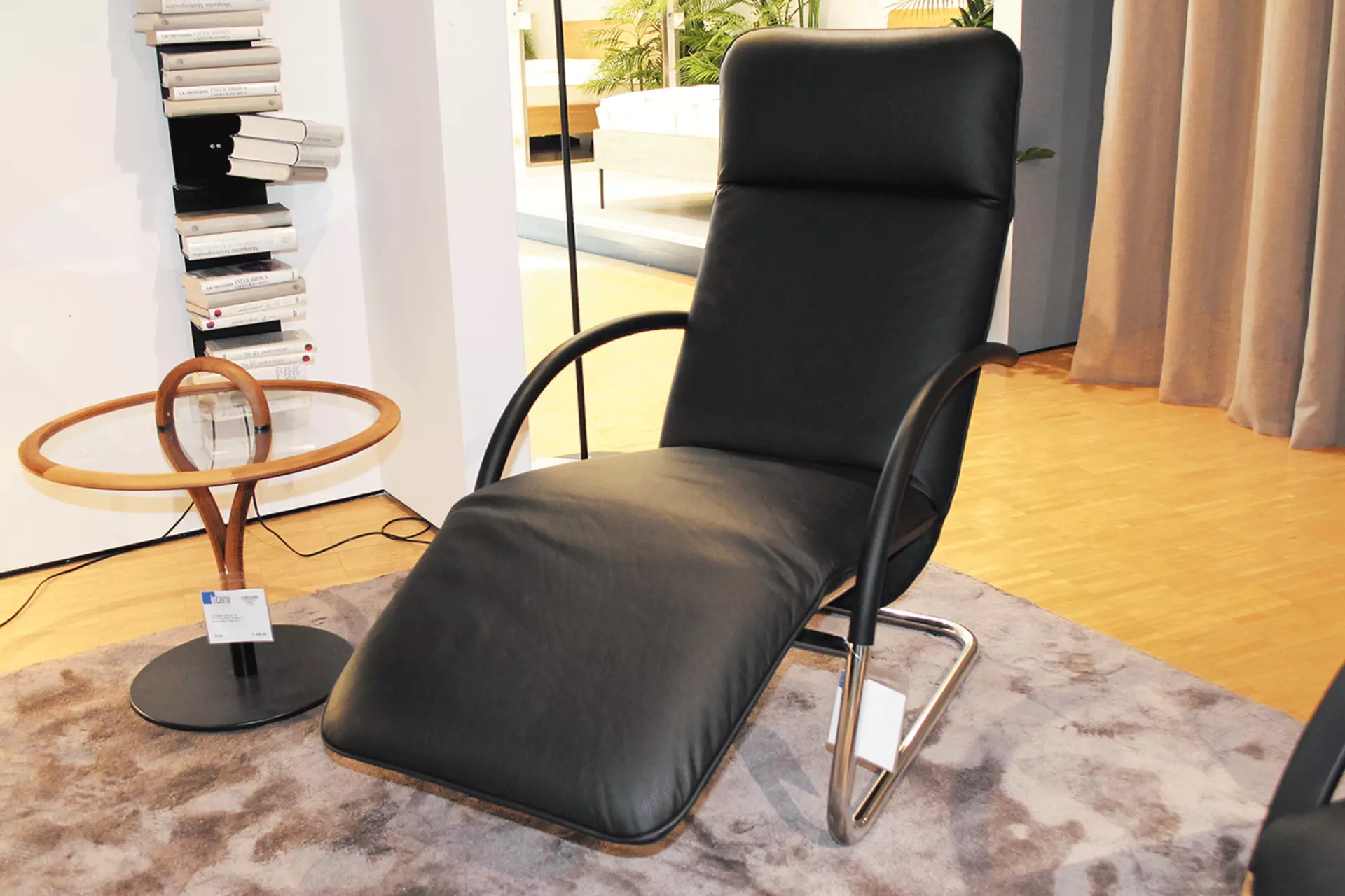 FINO Relaxsessel mit Rundrohr-Gestell von Franz Fertig
