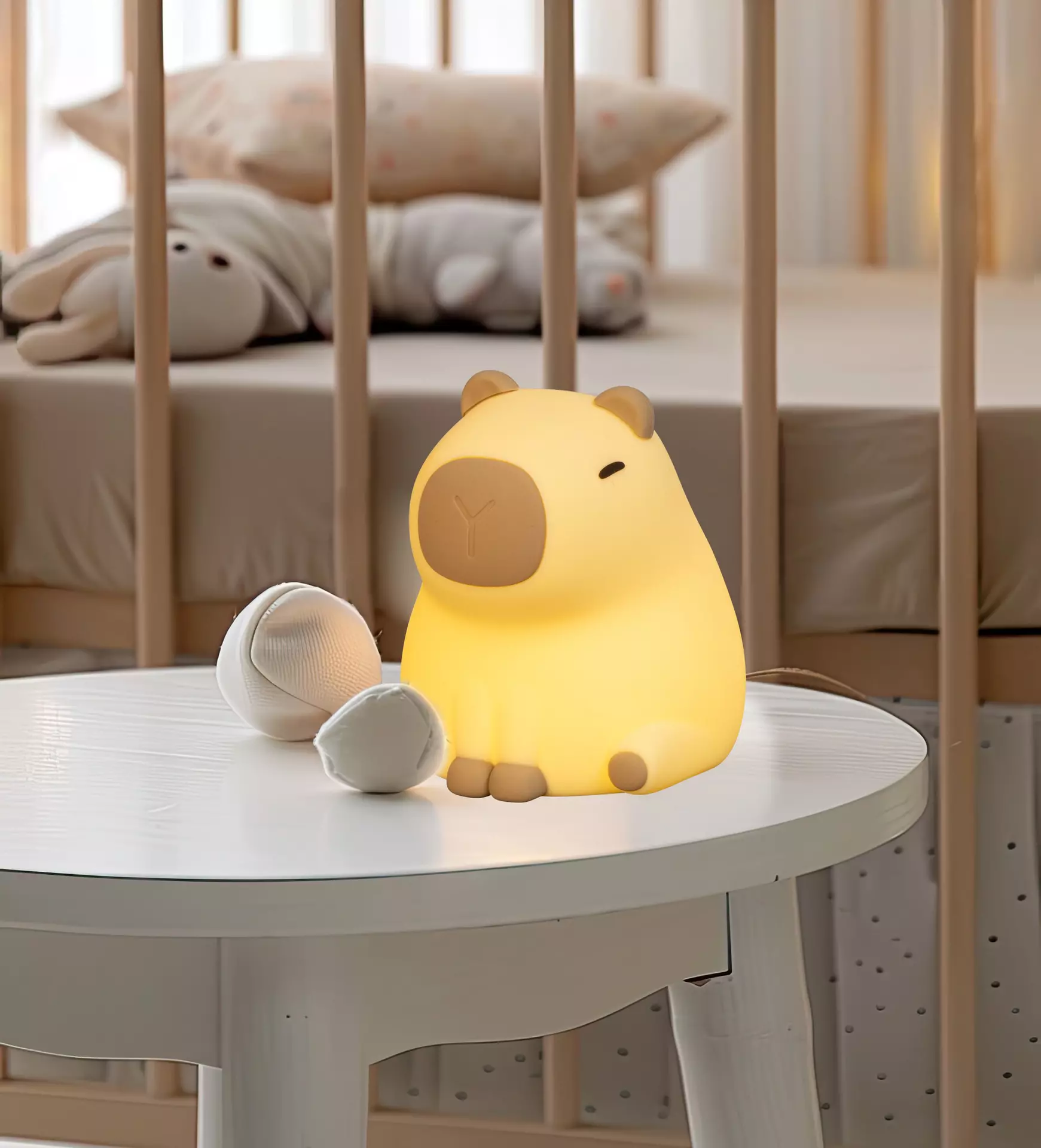 Nachtlicht Piggy FHLighting Silikon 10 x 12 x 11 cm