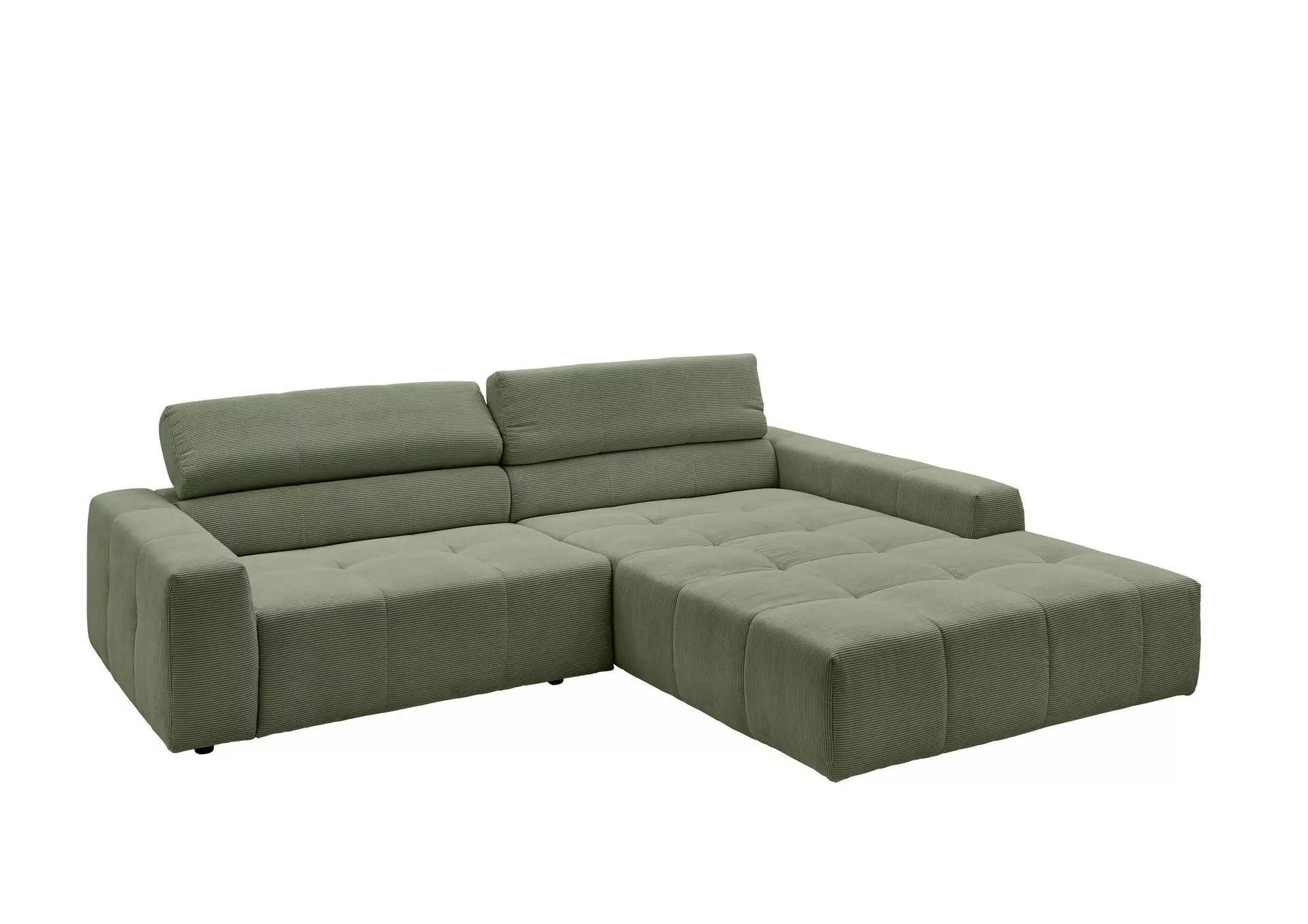 Polstergarnitur DENVER LASCONDO Textil 217 x 68 x 258 cm