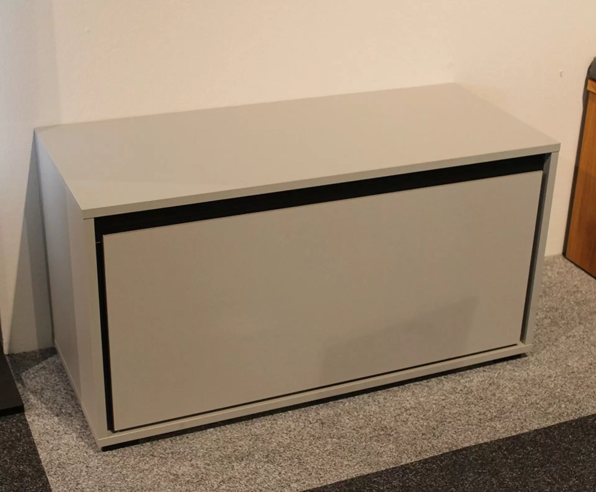 Schuhschrank in weiß