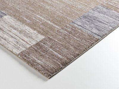 2. Bild von Maschinenwebteppich ca. 130 x 65 cm beige