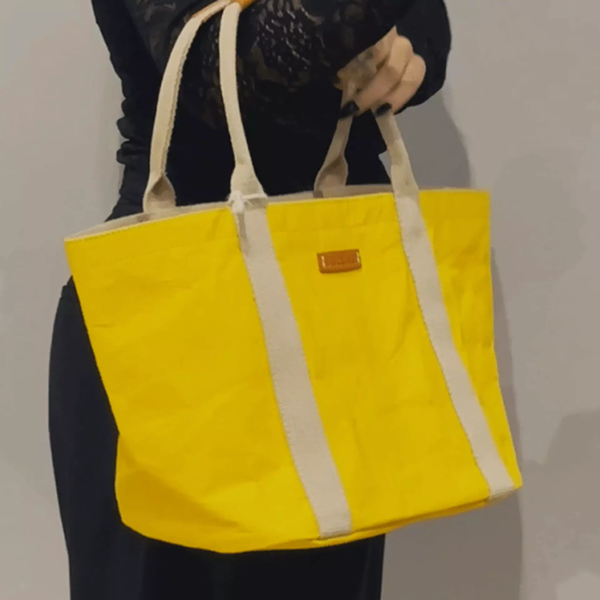 Gelber Shopper von Uashmama