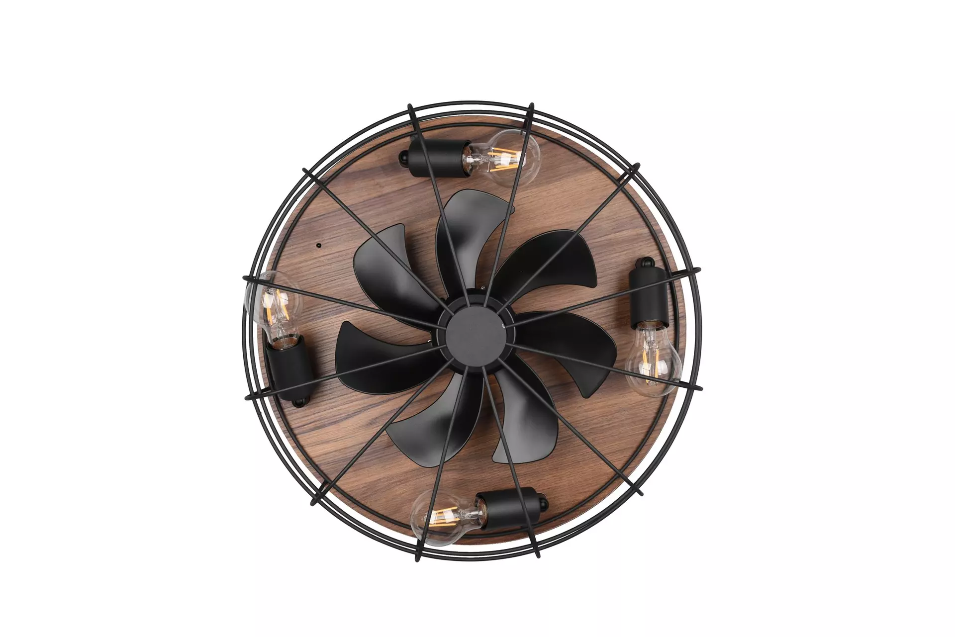 Deckenventilator Trondheim Reality Leuchten Metall 48 x 17 x 48 cm