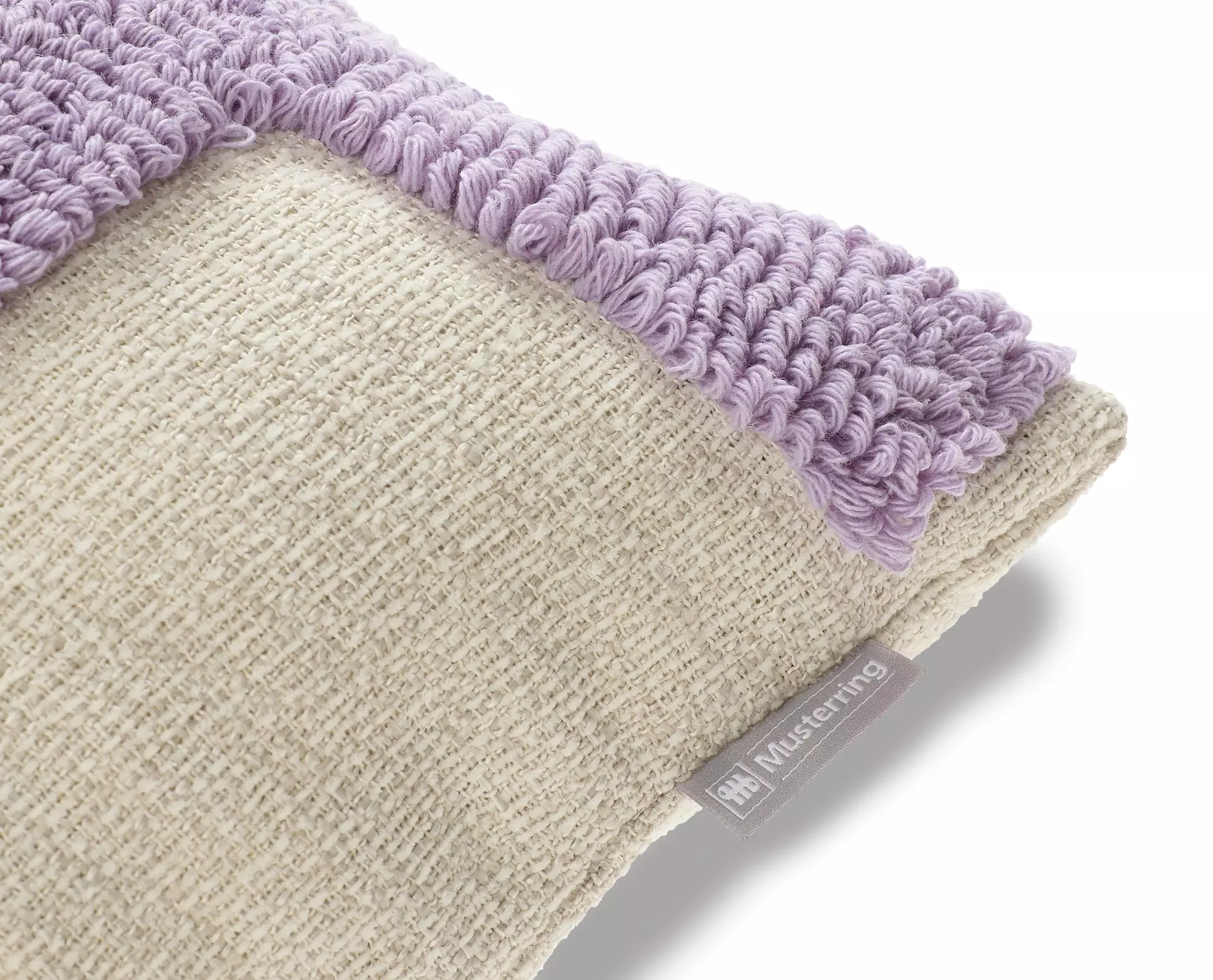 Kissenhülle Slow Musterring Textil 45 x 45 cm