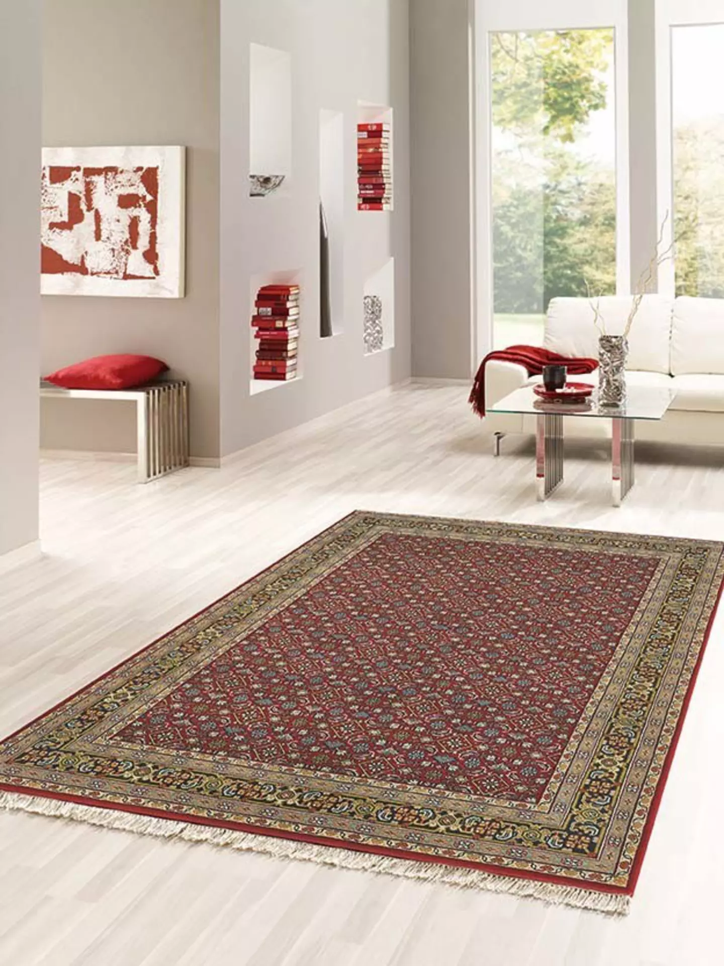 Orientteppich Benaras Herati Rug Studios Textil 60 x 90 cm