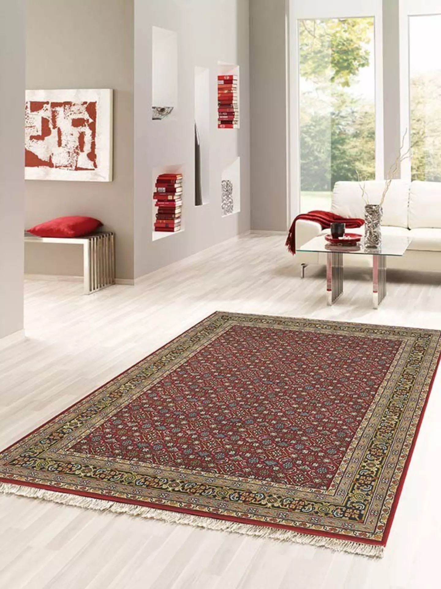 Orientteppich Benaras Herati Rug Studios Textil 