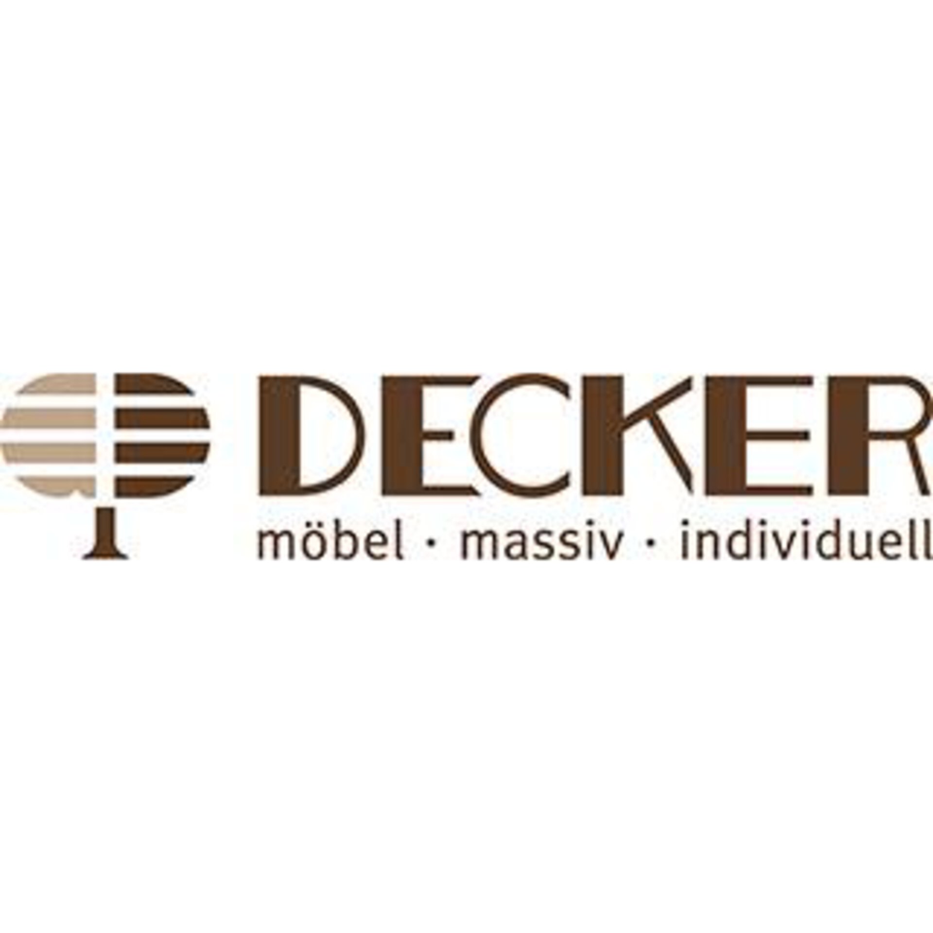 Marken-Logo "DECKER - möbel-massiv-individuell"
