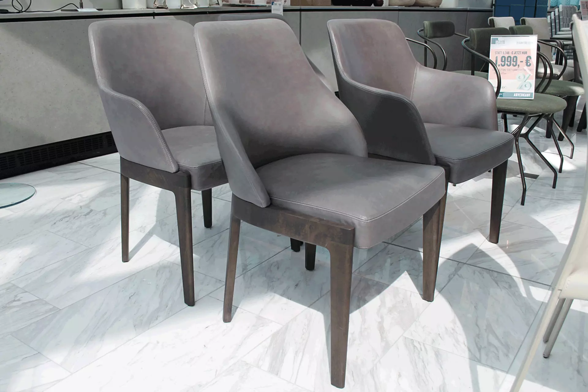 Stuhlgruppe CHELSEA, 4 Stk. Molteni&C 