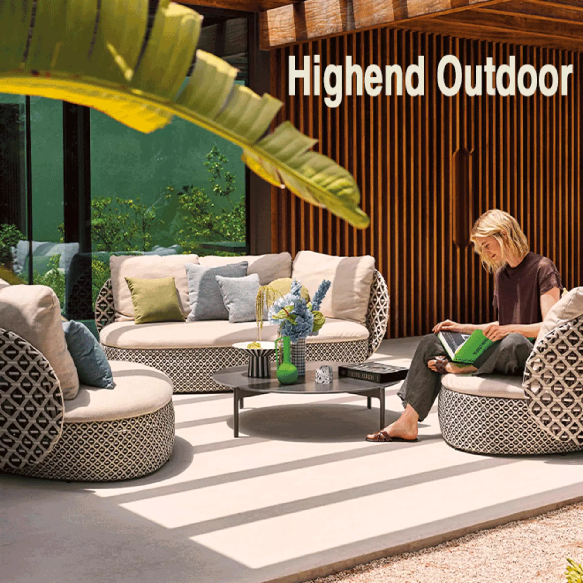 Highend Outdoor - der Raum draußen mit Interni