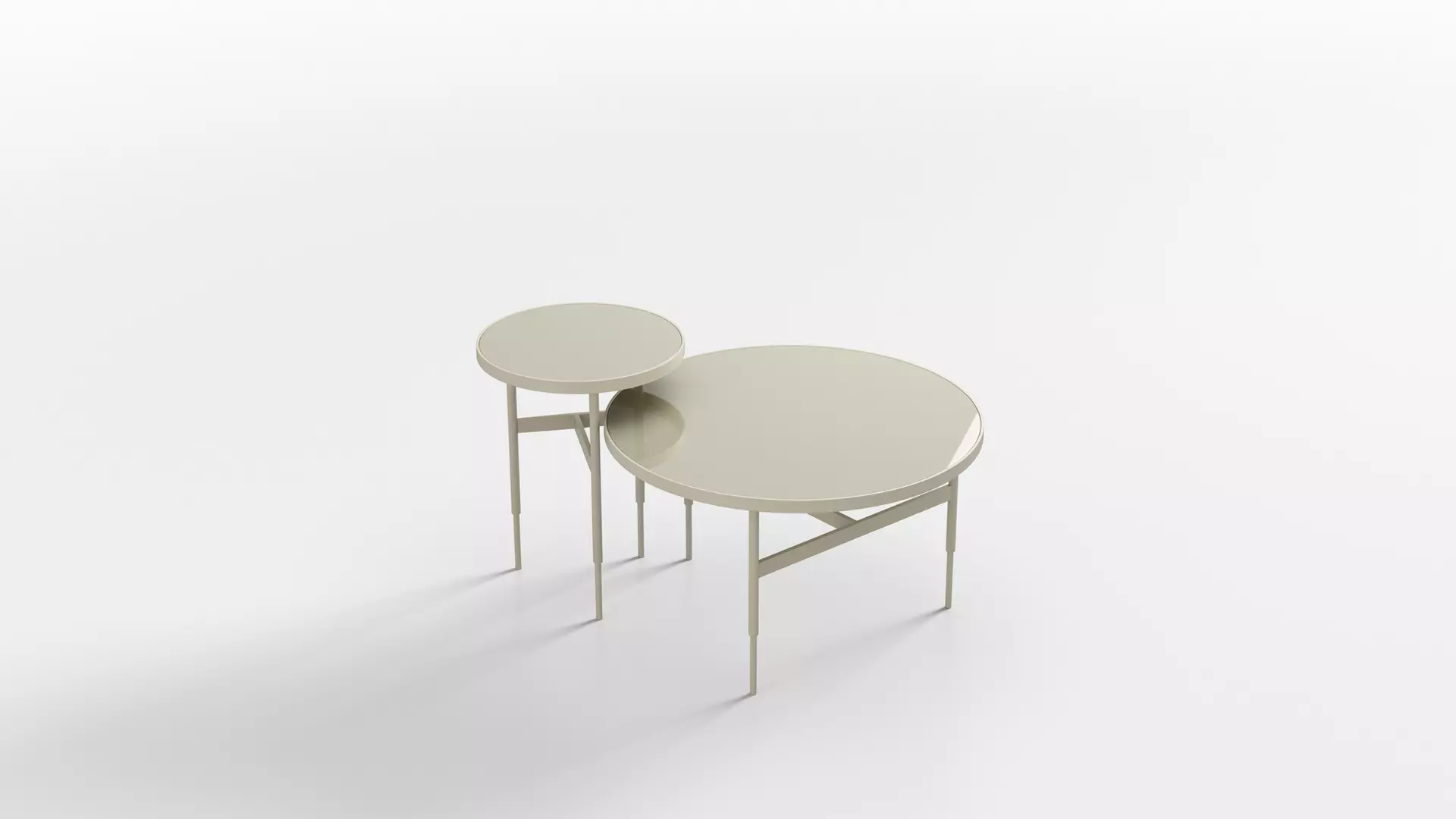 Beistelltisch GIO ROM Metall 40 x 51 x 40 cm