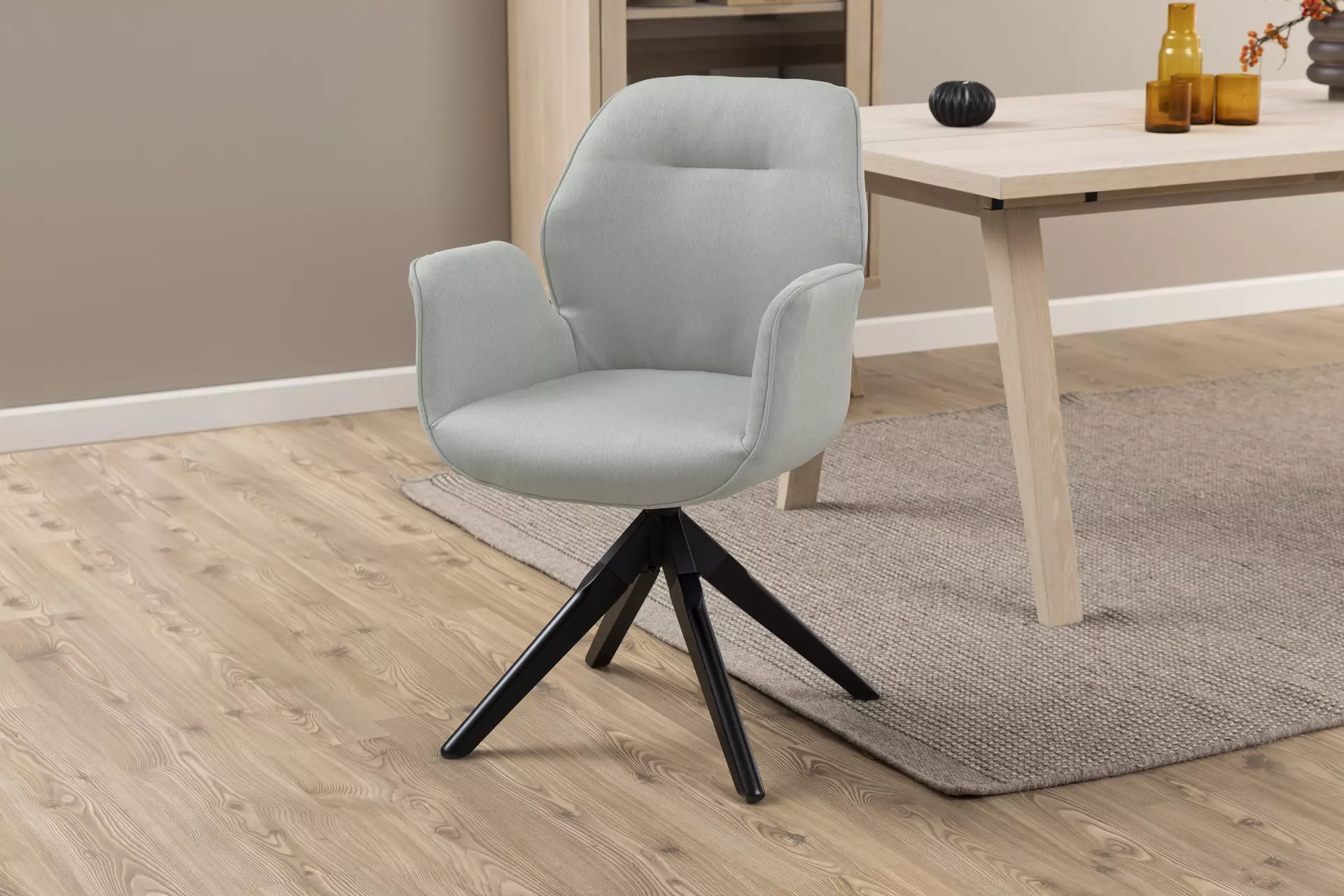Stuhl AURA Dinett Textil 60 x 91 x 58 cm