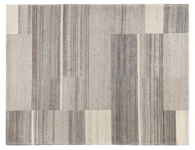 Bild von Handknüpfteppich ca. 300 x 200 cm grau