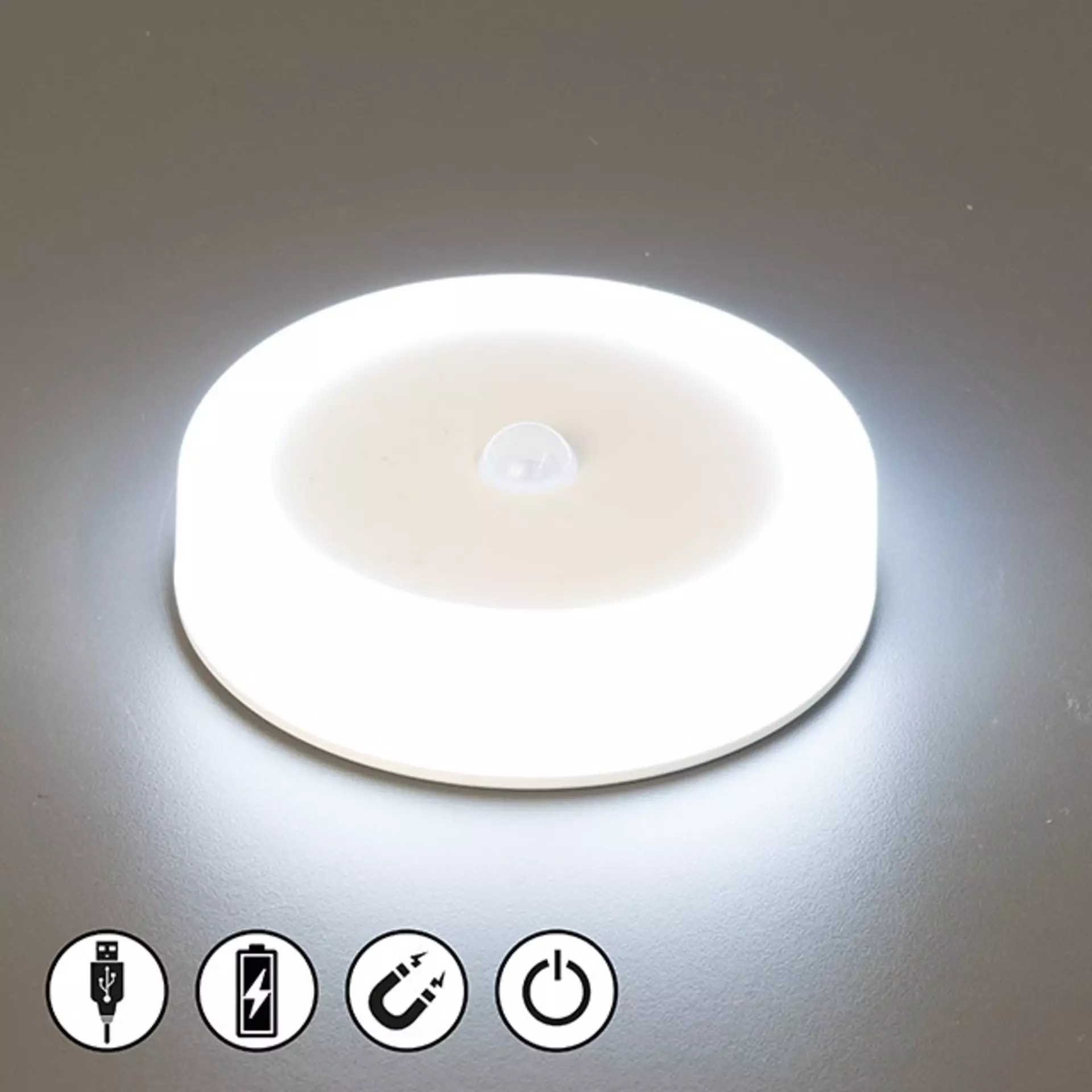 Unterbauleuchte Magnetic FHLighting Kunststoff 9 x 2 x 9 cm