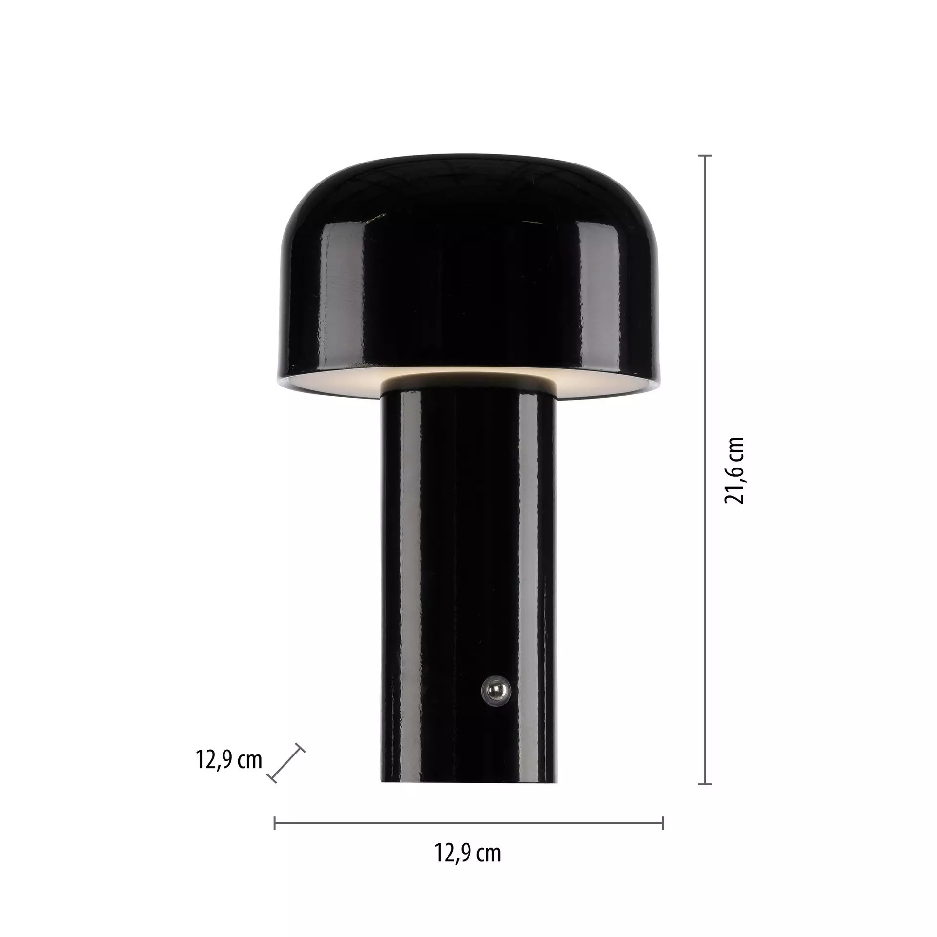 Tischleuchte AGNES JUST LIGHT Metall 13 x 22 x 13 cm