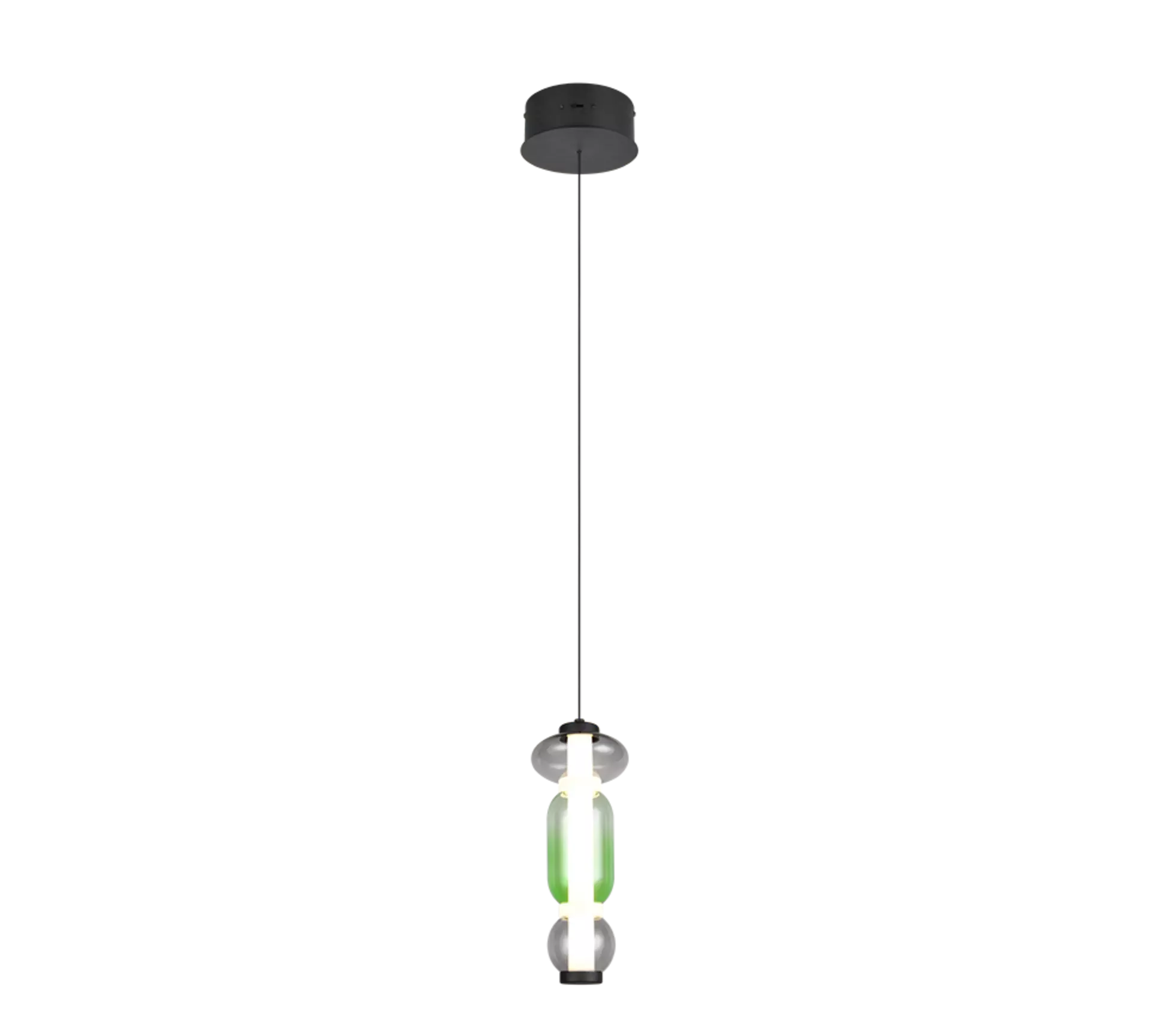 Hängeleuchte Minerva Trio Leuchten Metall 14 x 200 x 14 cm