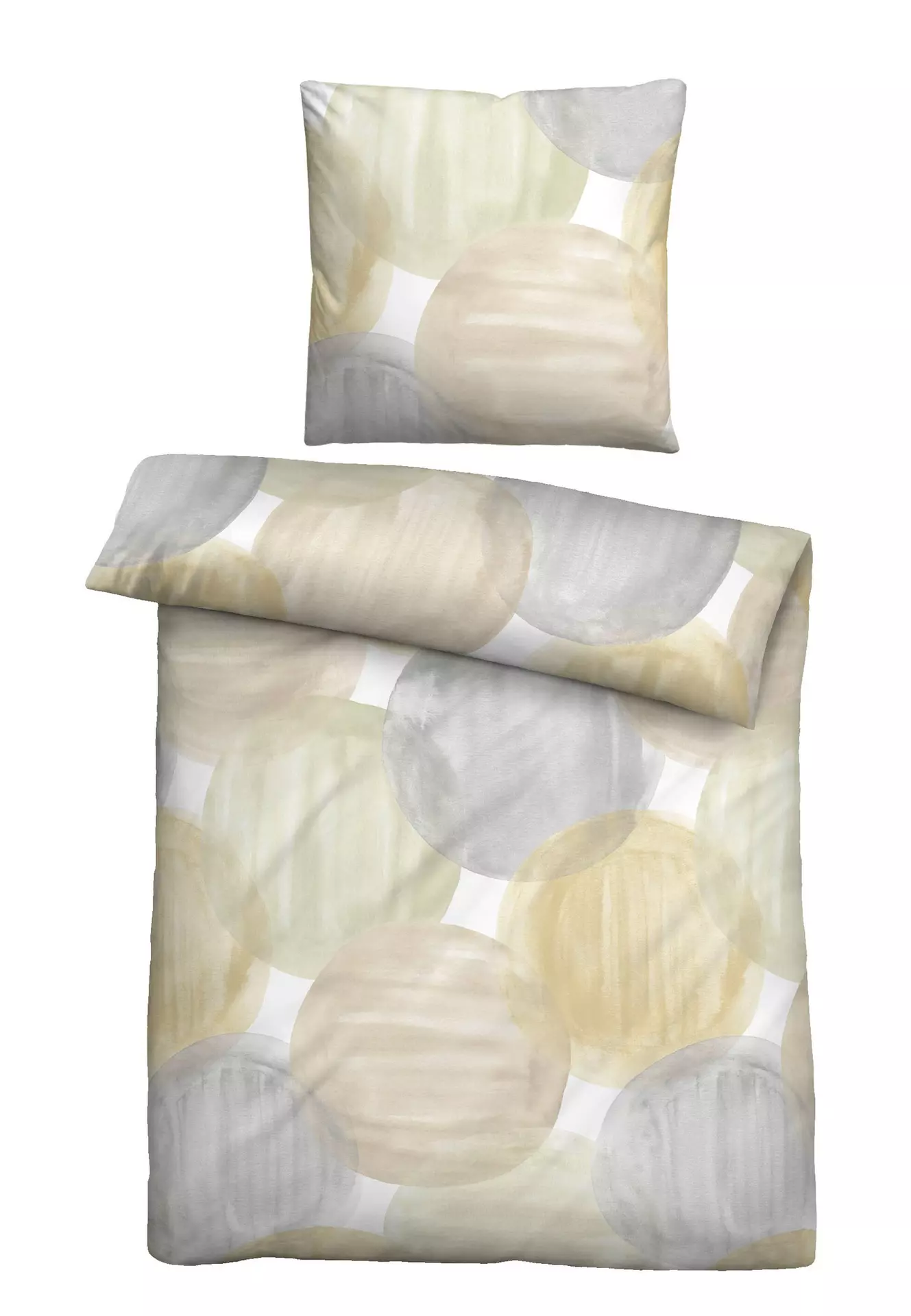 Satin-Bettwäsche Biberna Textil 135 x 200 cm