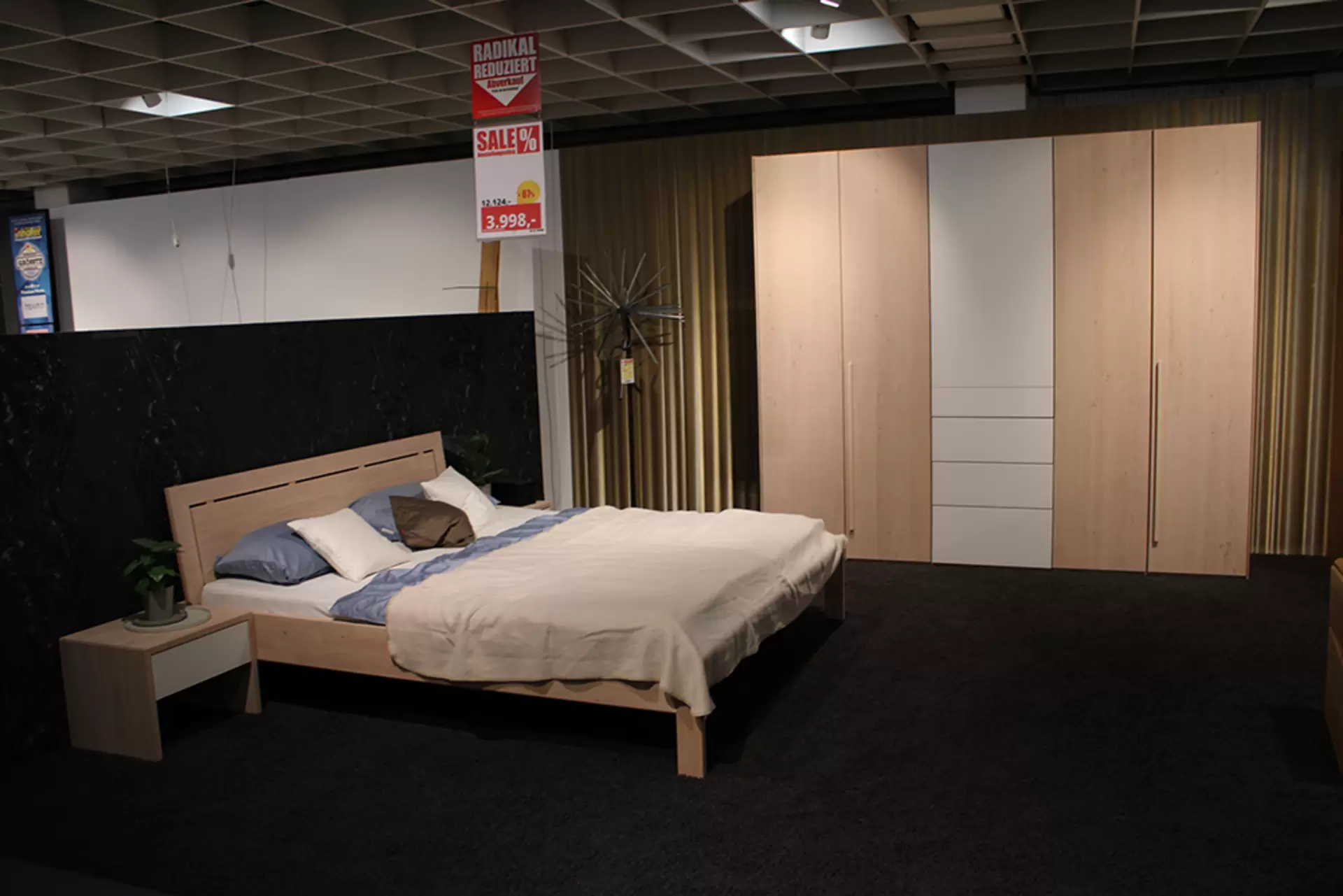 Das Schlafzimmer LUNETTO von Team 7 in hellem braun
