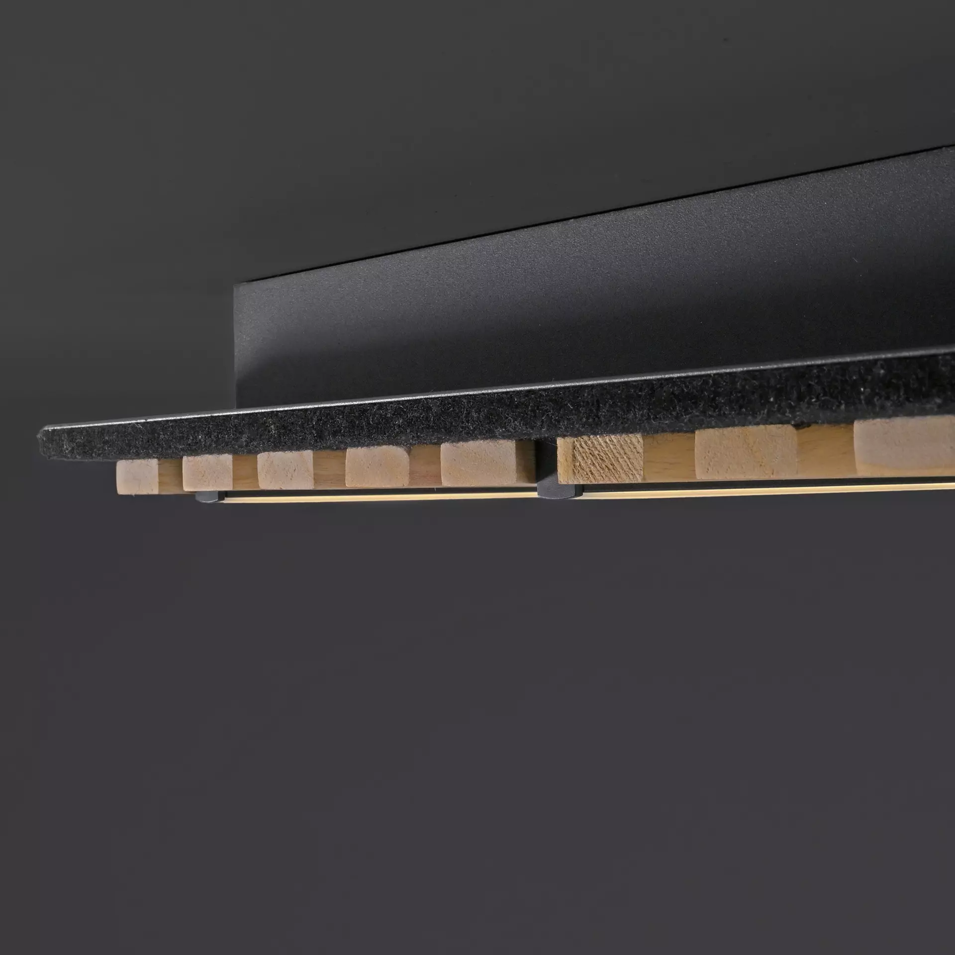 Deckenleuchte Q-AKUSTIK Paul Neuhaus Textil 62 x 6 x 62 cm