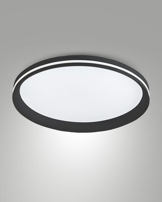 Bild von Deckenleuchte LED Wandschalter schwarz