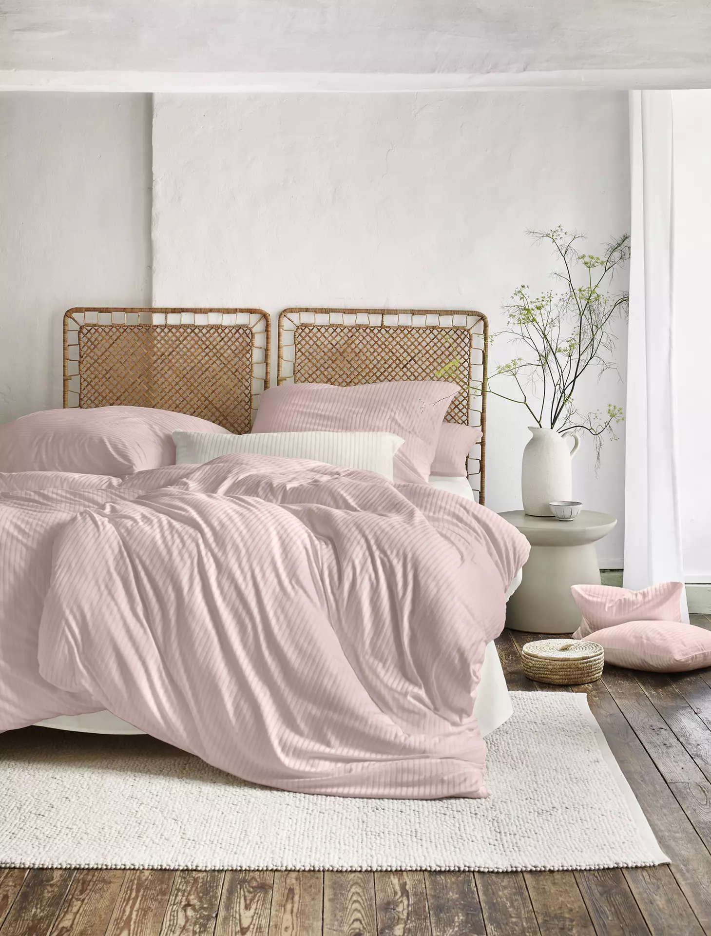 Jersey-Bettwäsche Premium Lumen Irisette Textil 155 x 220 cm