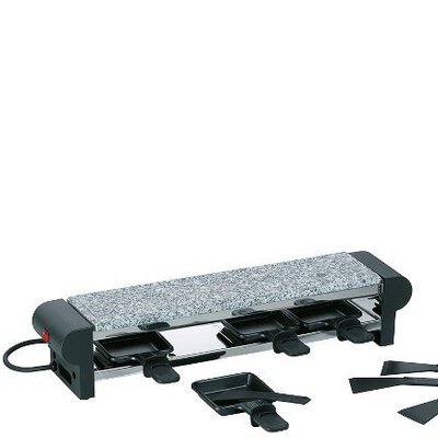 Bild von Raclette Metall grau