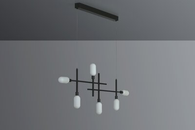 8. Bild von Hängeleuchte LED Wanddimmer schwarz