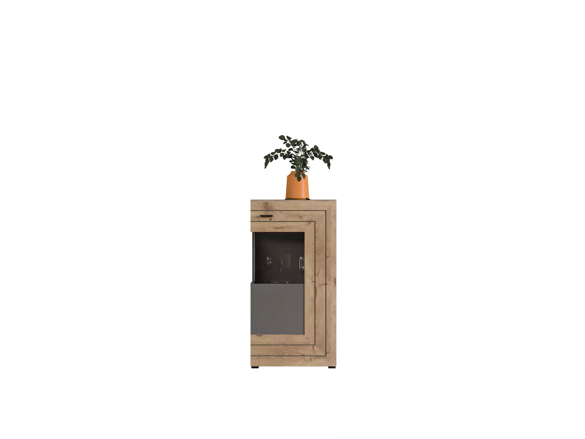 Vitrine Freno CELECT Holzwerkstoff 37 x 118 x 60 cm