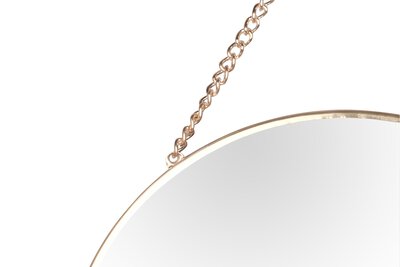 3. Bild von Spiegel Metall gold