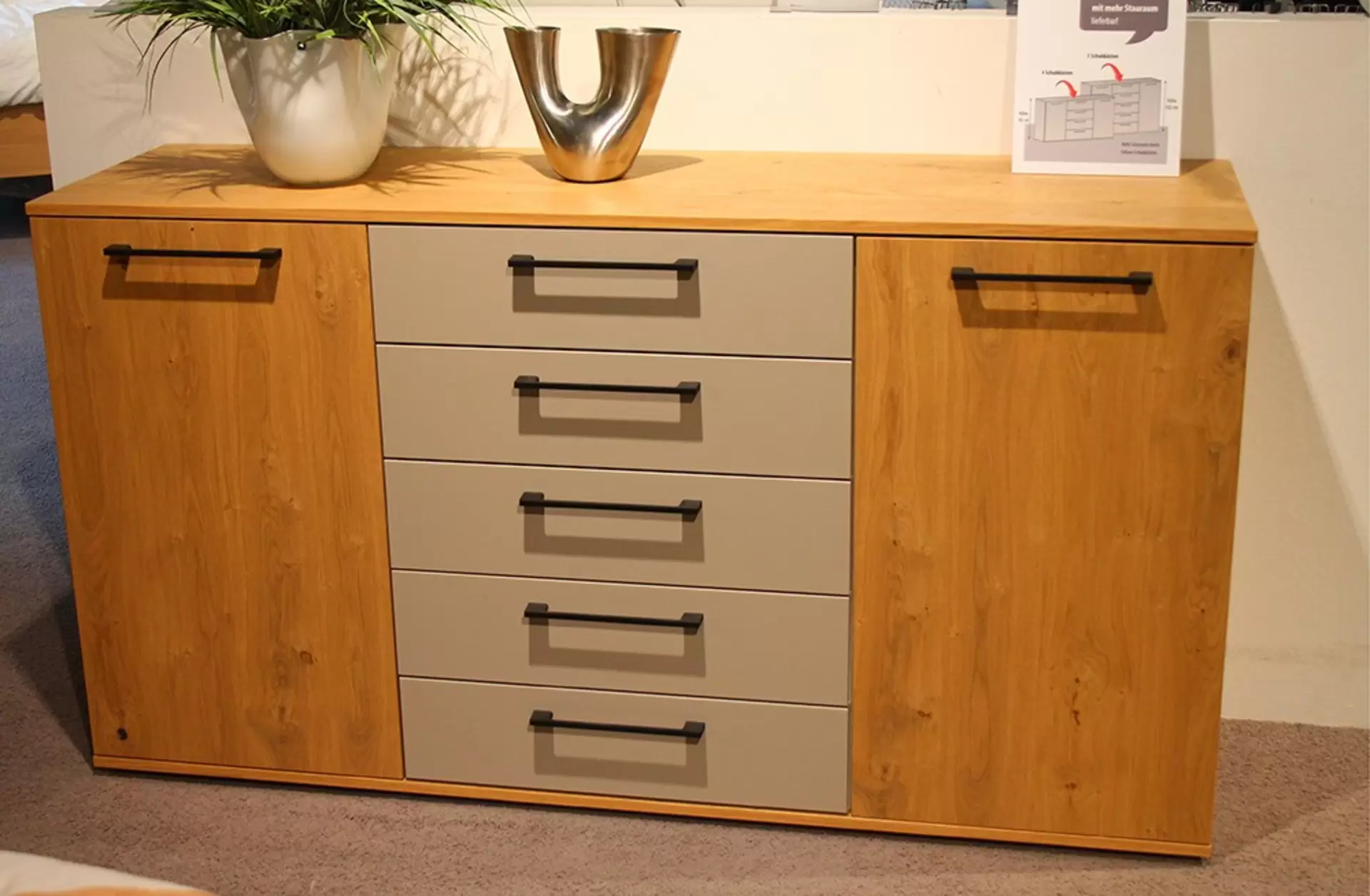 Kommode CALLAO von Disselkamp aus Holz