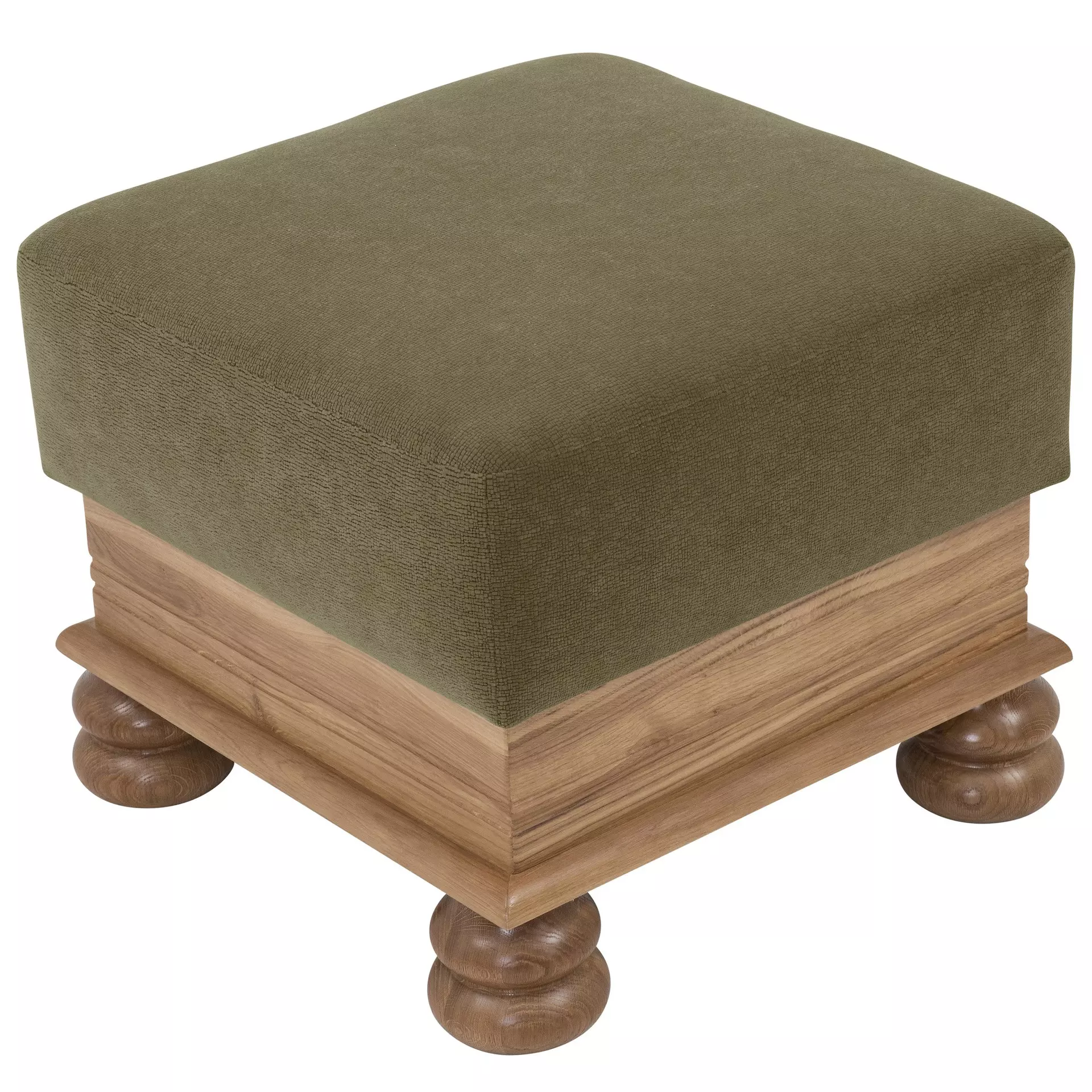Hocker Tennessee Max Winzer Textil 53 x 45 x 53 cm