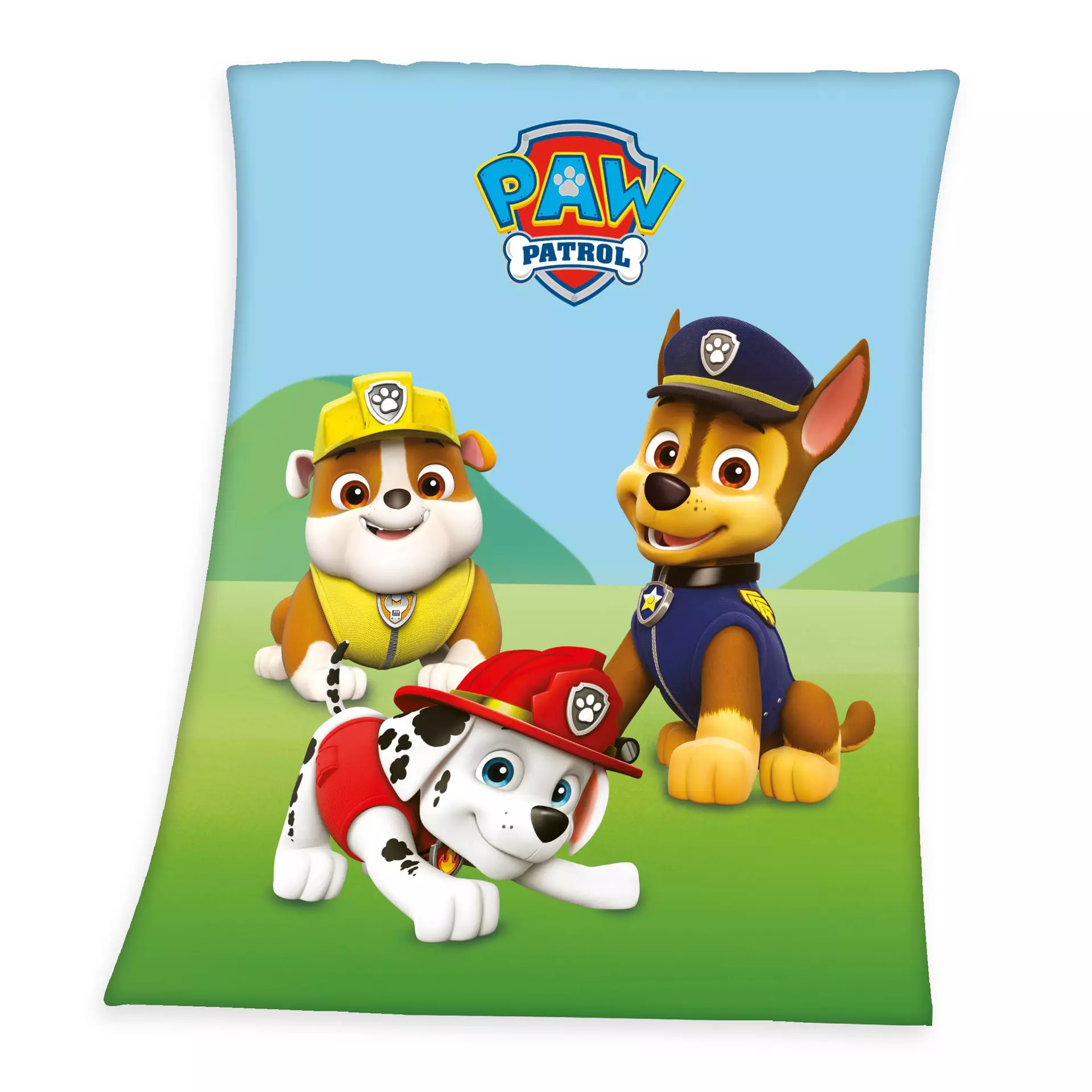 Fleecedecke Paw Patrol Klaus Herding Textil 130 x 160 cm